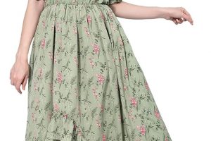 “OOMPH! Stylish Western & Fusion Midi Dress for Women”